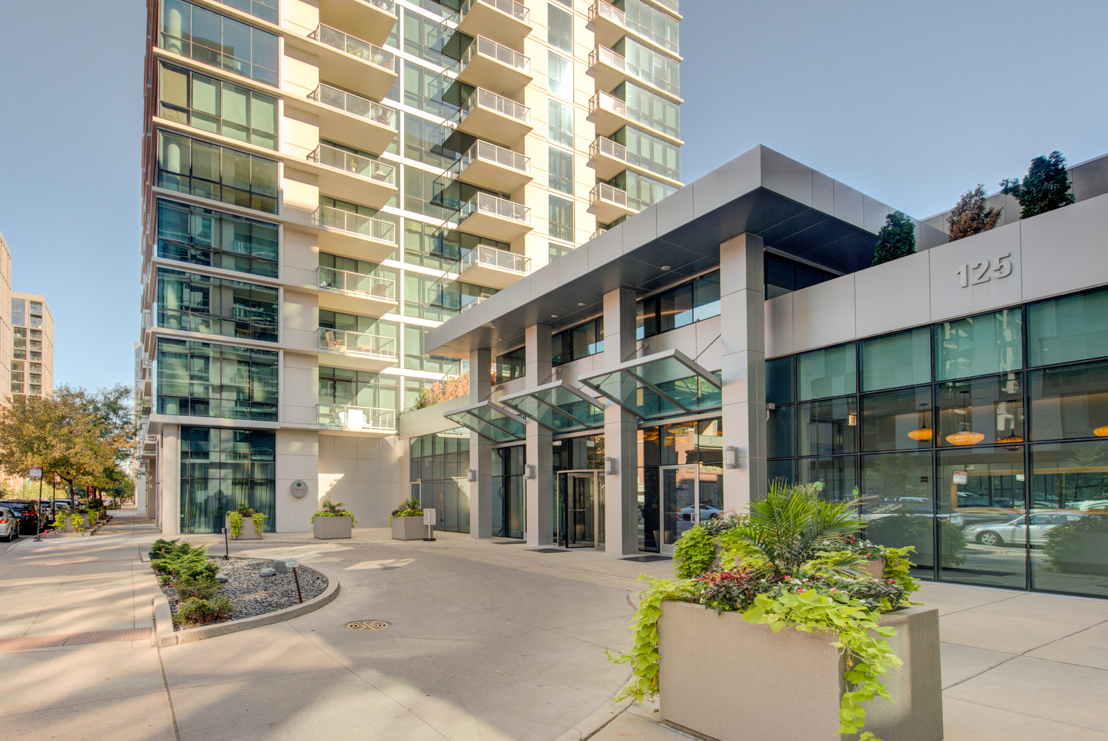 front view of a building