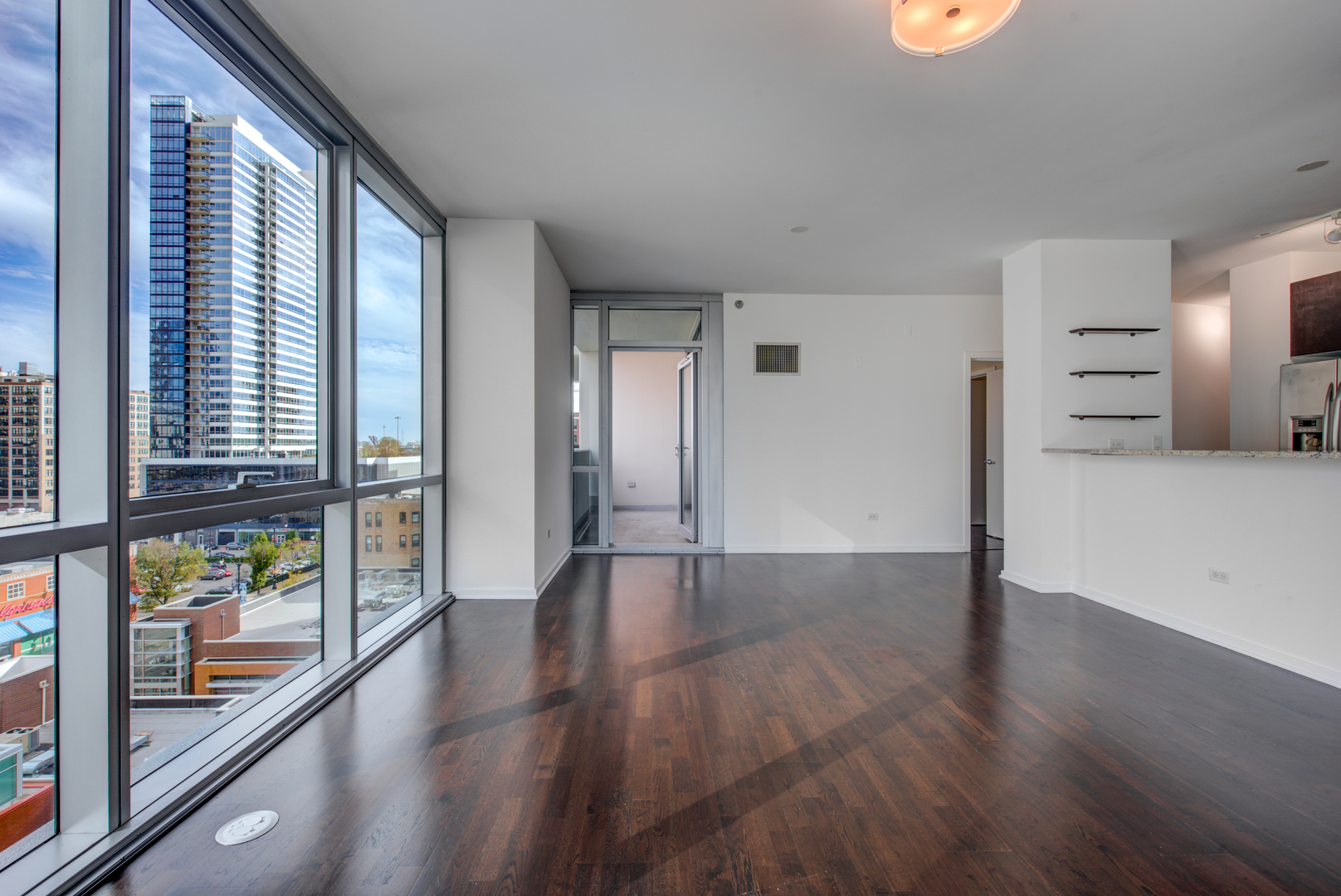123 South Green Street, Unit 803B Chicago, IL 60607 - Photo 4 of 32 a view of an entryway with wooden floor