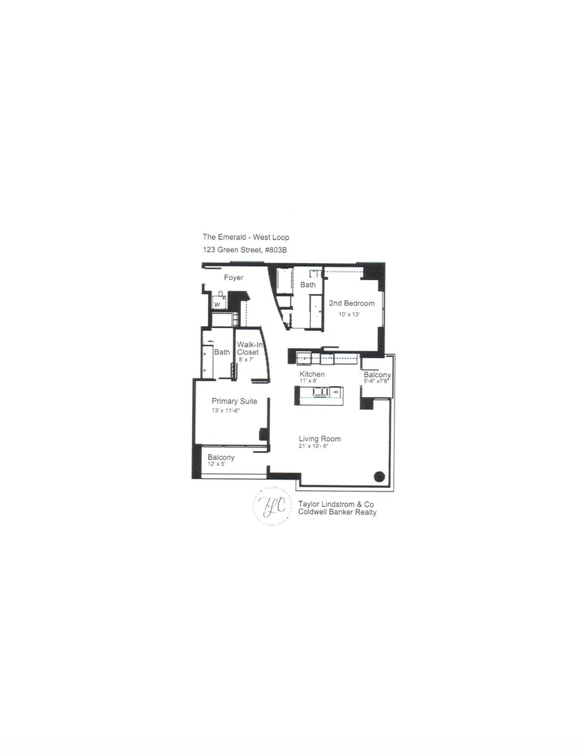 123 South Green Street, Unit 803B Chicago, IL 60607 - Photo 32 of 32 a white building with a white sky