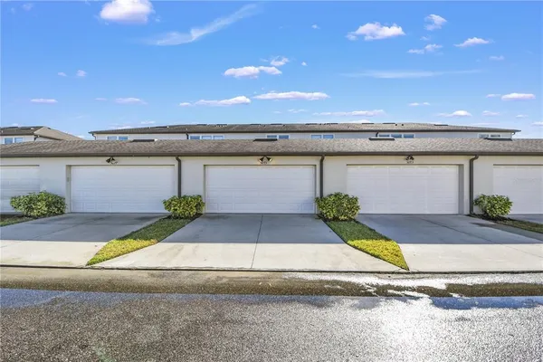 a view of entrance front of house
