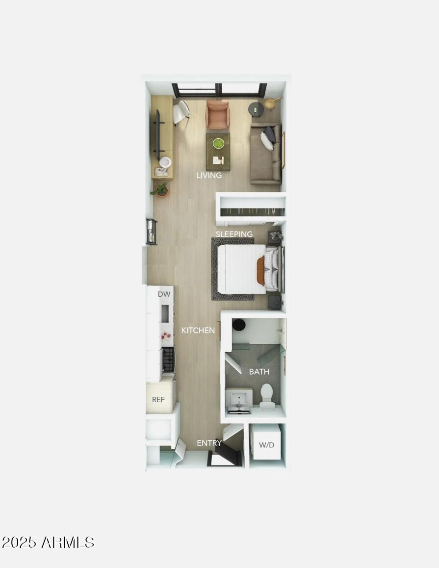 817 North 6th Street, Unit S2 Phoenix, AZ 85004 - Photo 32 of 32 Floorplan