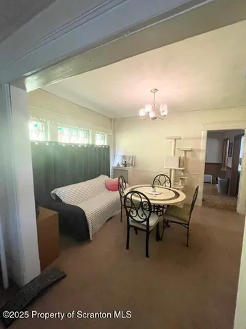 a outdoor space with furniture