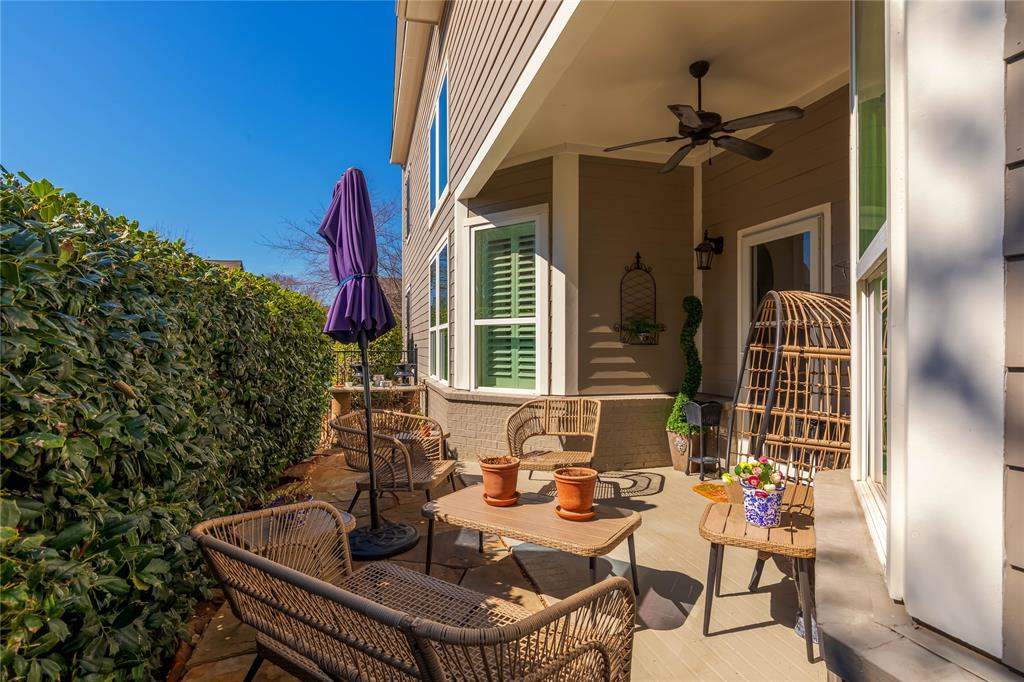 2500 Addison Street McKinney, TX 75071 - Photo 23 of 33 Side patio with covered and open air space