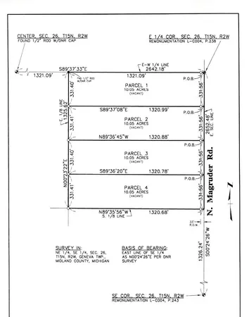 $77,500 | 10-a P4 North Magruder Road, Coleman, MI 48618