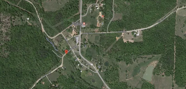 a bird view of a house