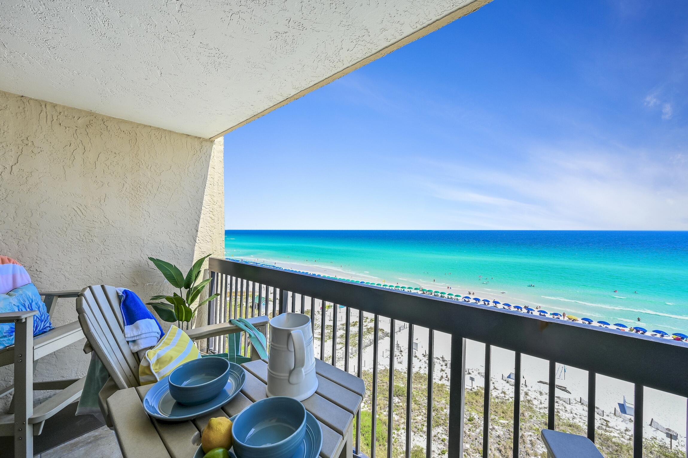 1040 Highway 98, Unit 802 Destin, FL 32541 - Photo 1 of 27 a room with furniture and a wooden floor