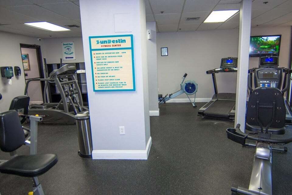 1040 Highway 98, Unit 802 Destin, FL 32541 - Photo 23 of 27 a view of a room with gym equipment