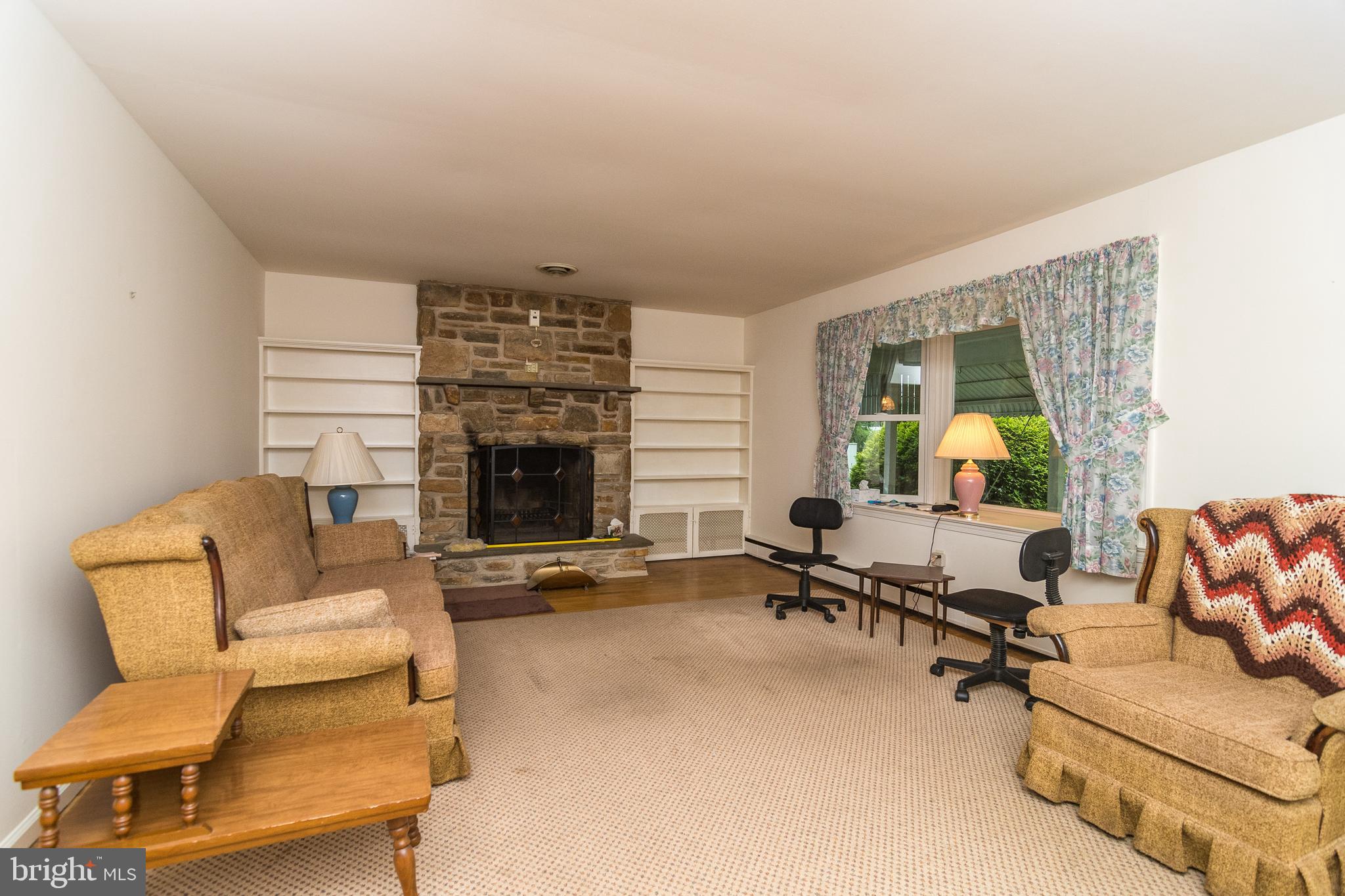 512 Cowpath Road Lansdale, PA 19446 - Photo 12 of 46 Stone fireplace with Built-ins