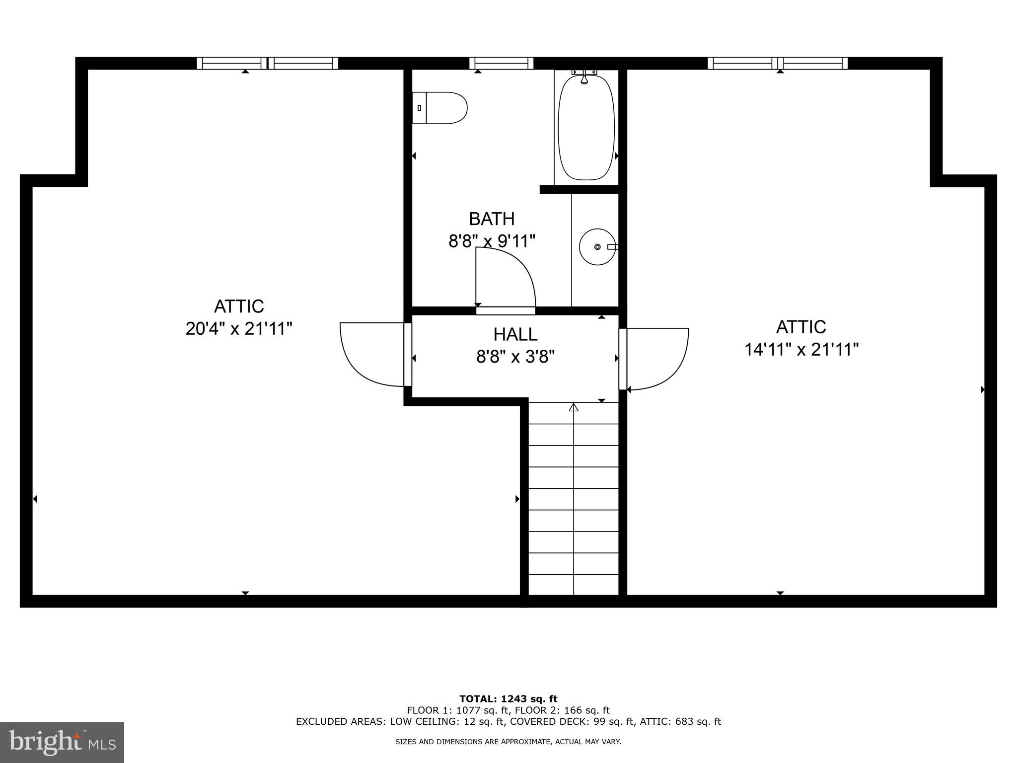 5120 Crosby Road Rock Hall, MD 21661 - Photo 25 of 26 Upstairs floor plan