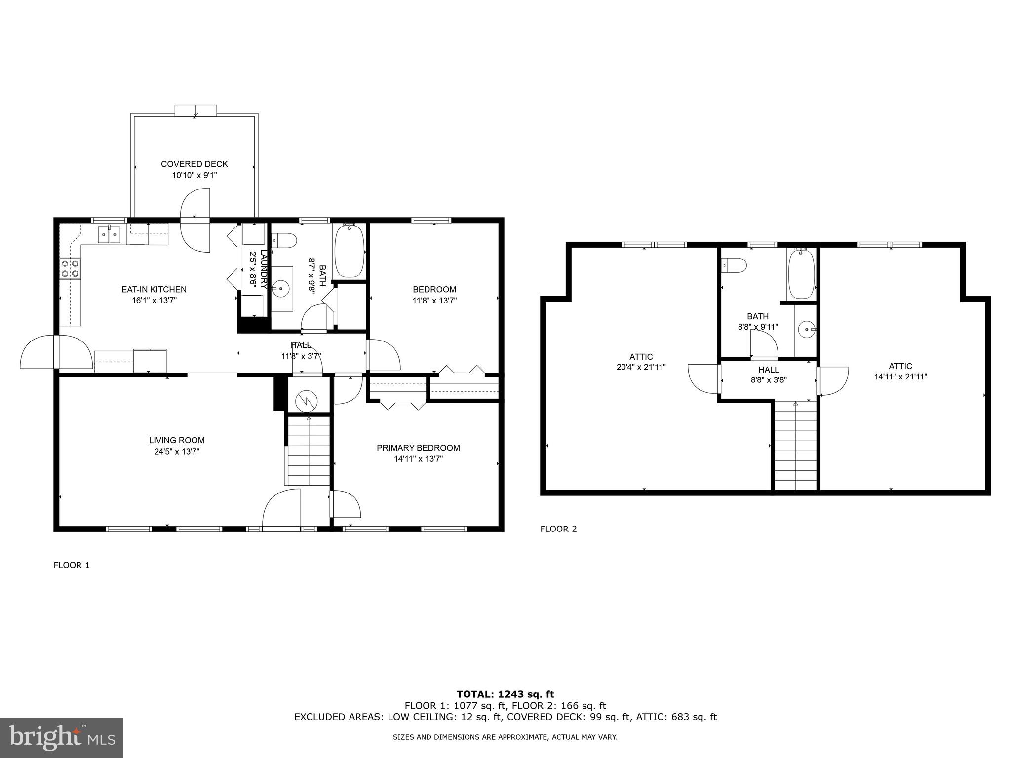 5120 Crosby Road Rock Hall, MD 21661 - Photo 26 of 26 Floor plan--both levels