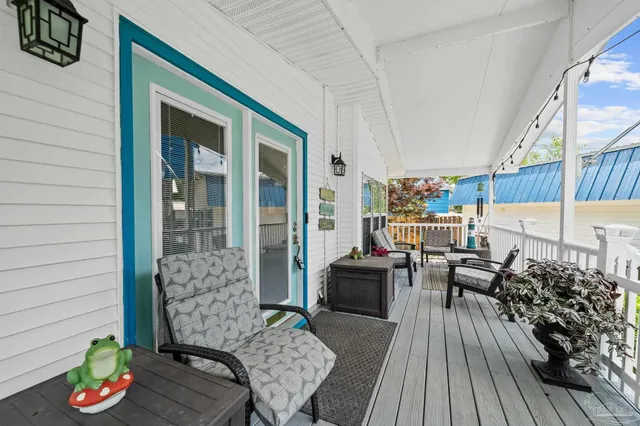 a outdoor space with furniture