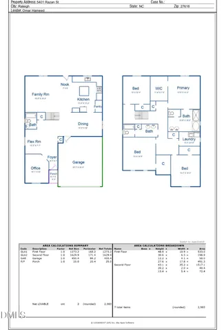 $495,000 | 5401 Razan Street, Raleigh, NC 27616