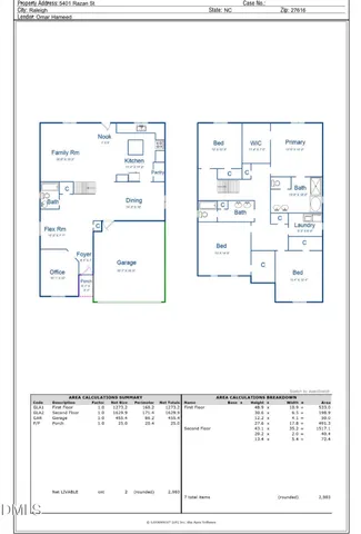 $495,000 | 5401 Razan Street, Raleigh, NC 27616
