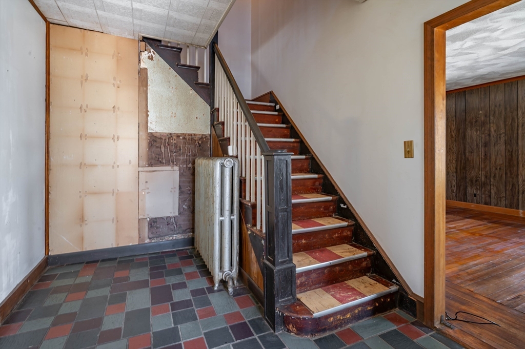 34 Summer Street Saugus, MA 01906 - Photo 18 of 35 a view of an entryway with staircase