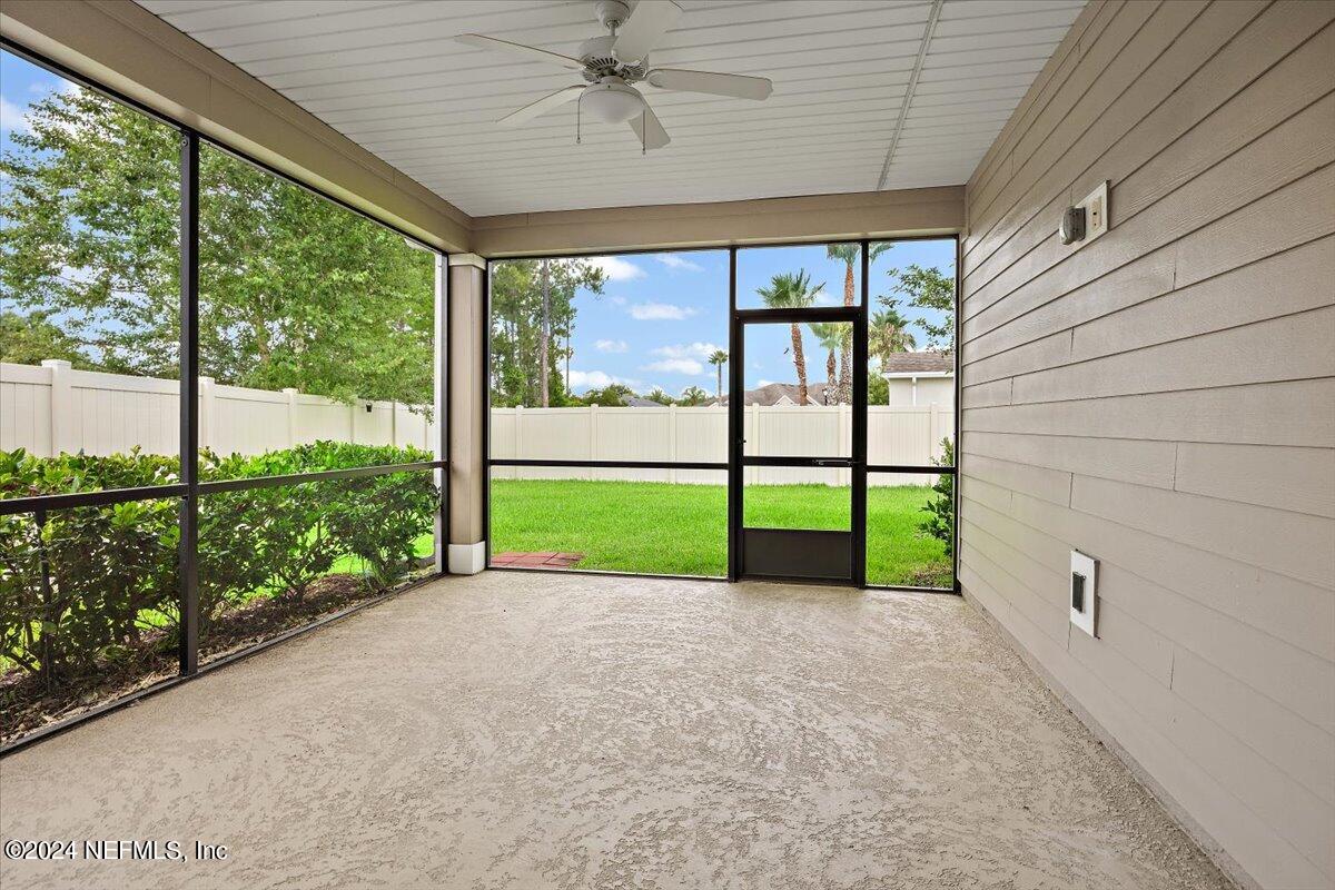 13 Pantano Vista Way St. Augustine, FL 32095 - Photo 9 of 25 a view of a garden with an outdoor seating