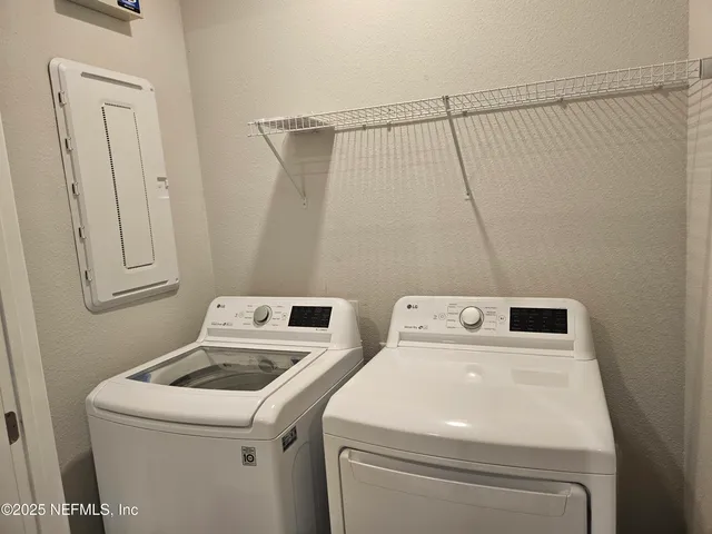 a view of water heater room