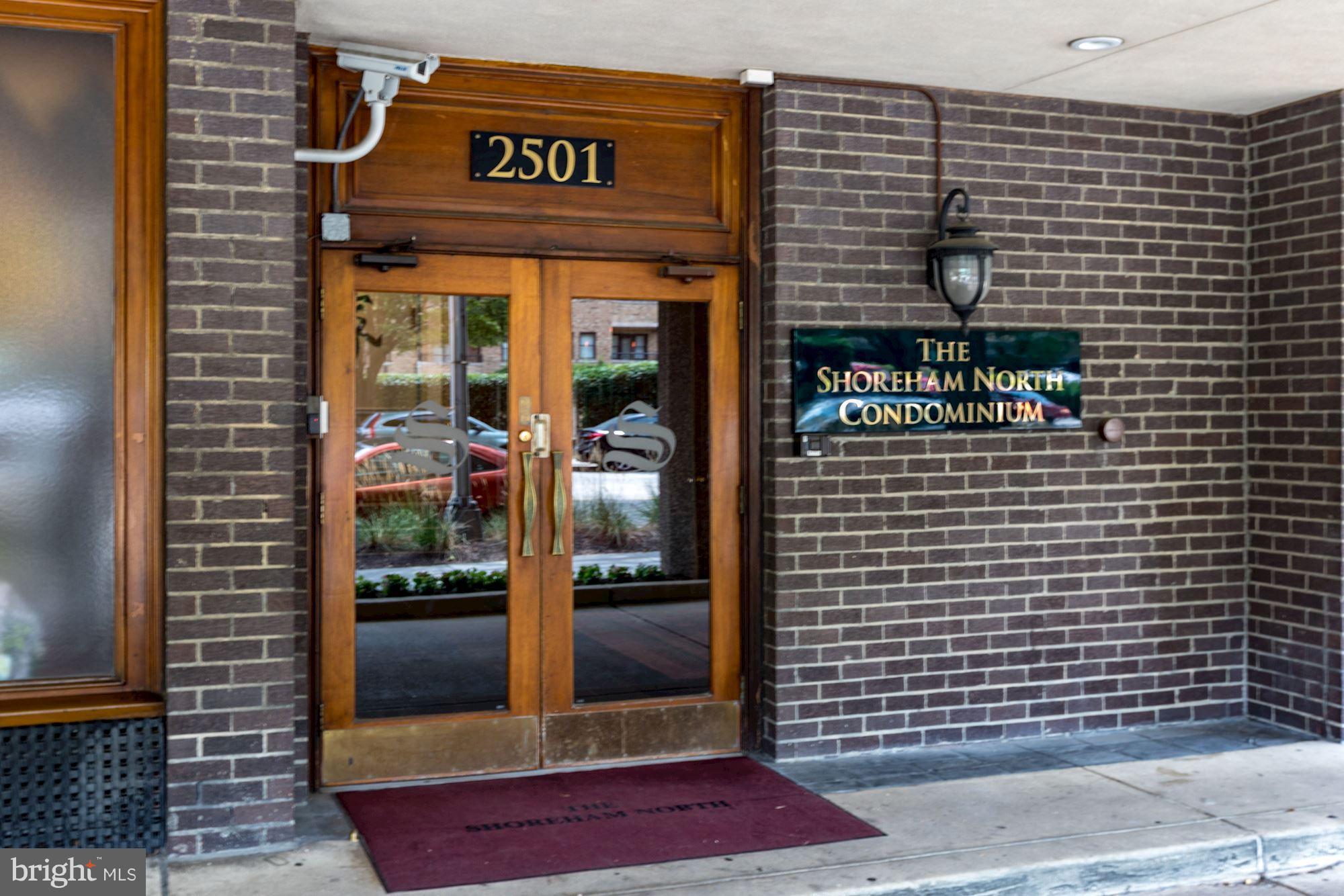 2501 Calvert Street Northwest, Unit 110 Washington, DC 20008 - Photo 4 of 28 Front Entrance