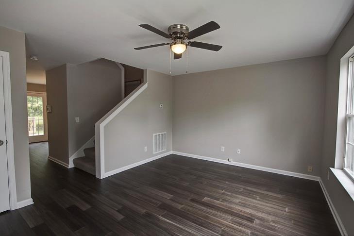 3984 A Taylor Road Nashville, TN 37211 - Photo 3 of 19 wooden floor in an empty room with a window