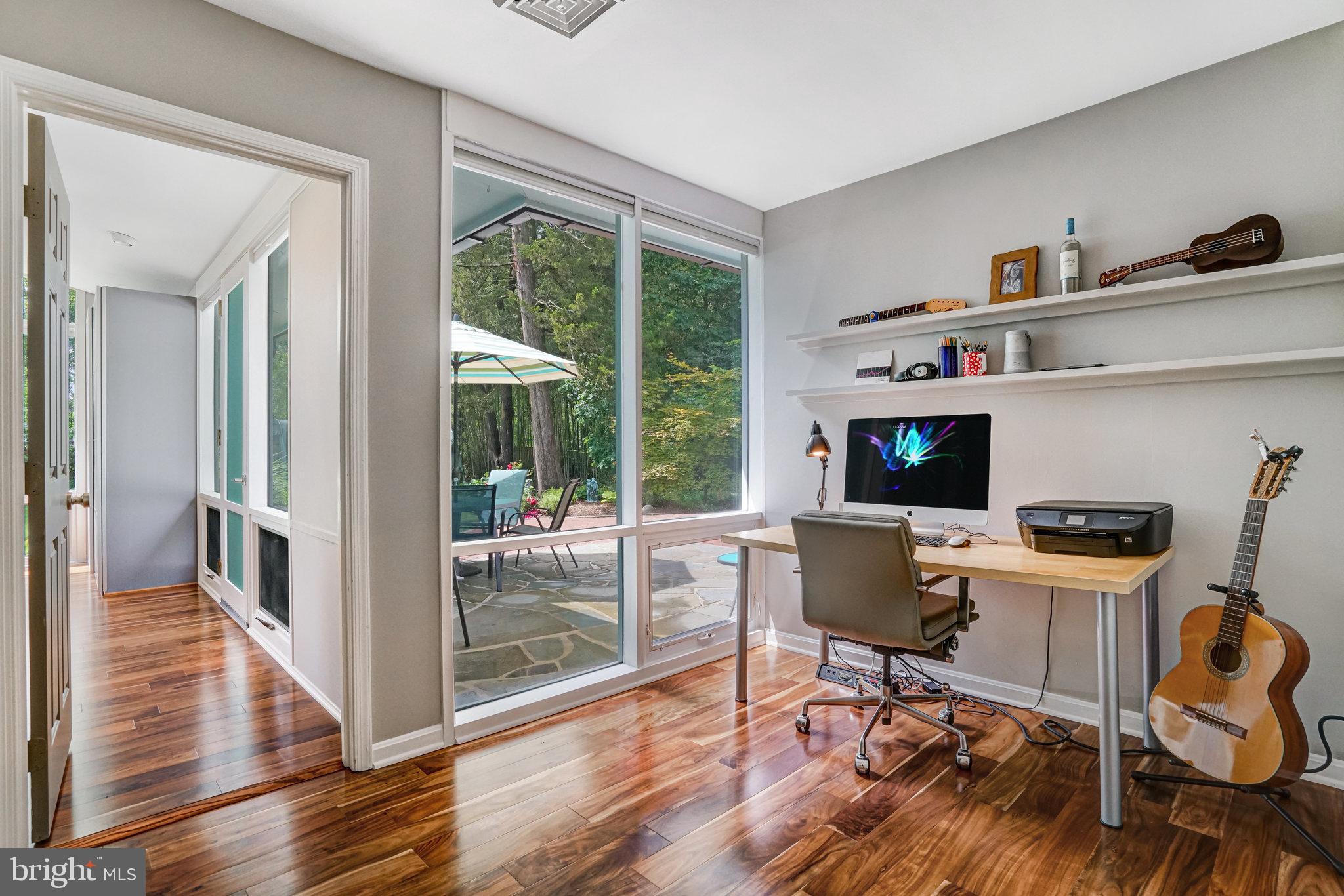 1937 Marthas Road Alexandria, VA 22307 - Photo 29 of 51 a workspace with furniture hardwood and a window