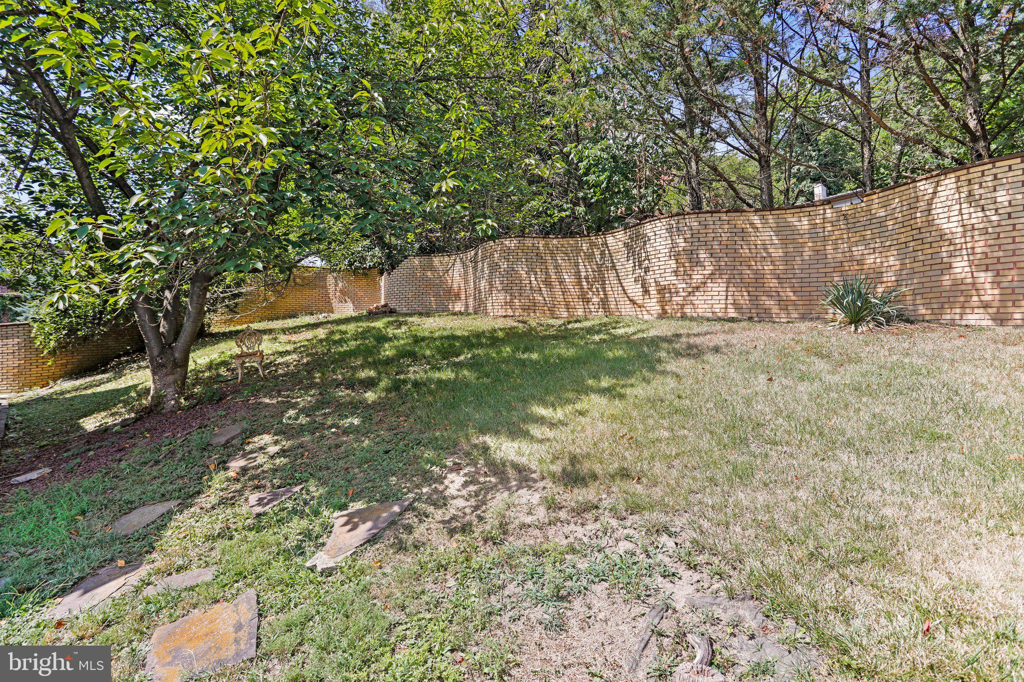 815 Windsor Road Cumberland, MD 21502 - Photo 44 of 46 Backyard with a privacy wall!