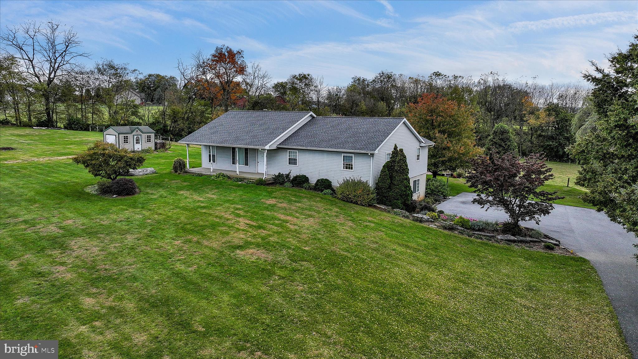 188 Lengle Road Myerstown, PA 17067 - Photo 1 of 58 a aerial view of a house with garden and trees