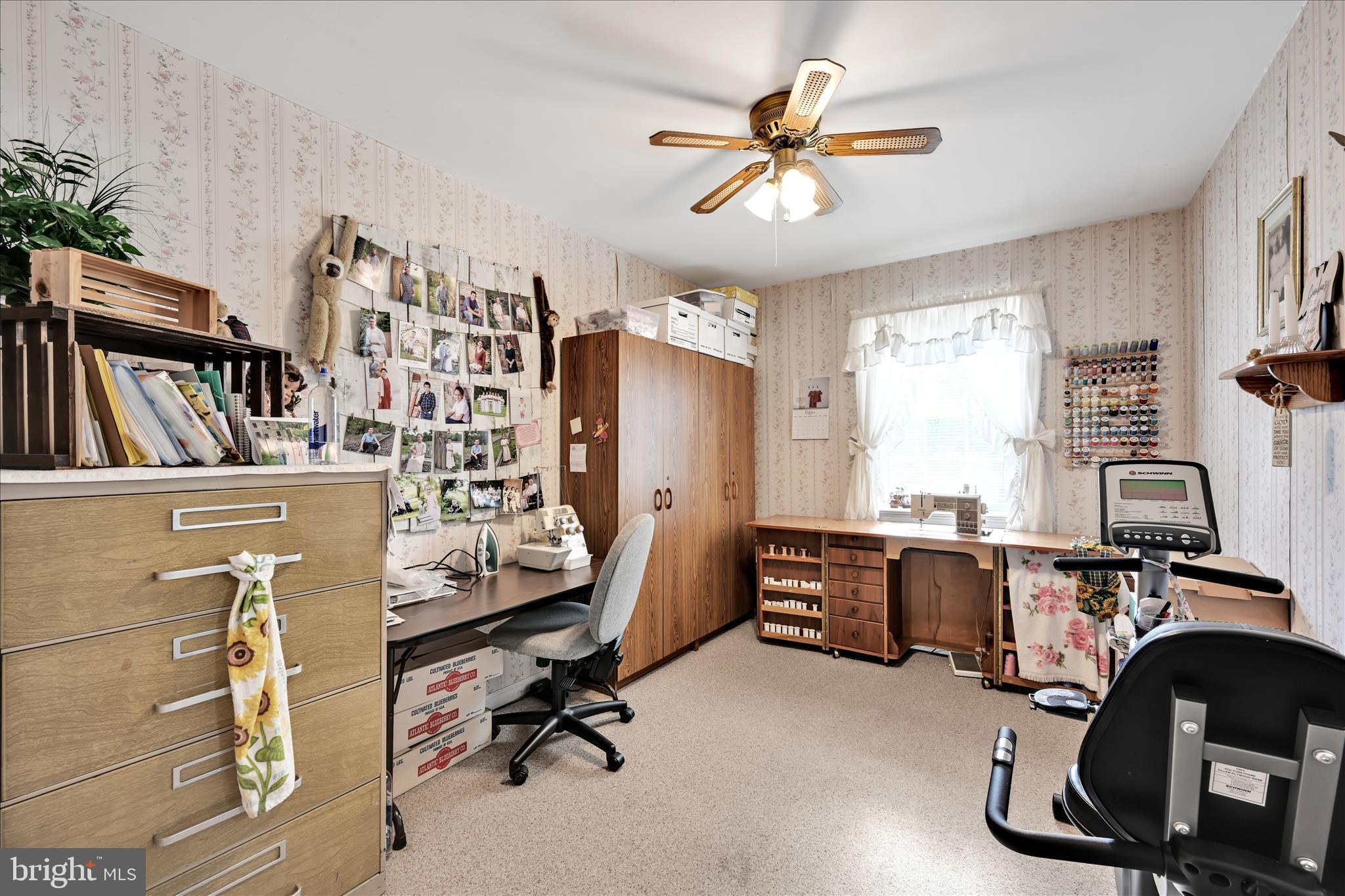 188 Lengle Road Myerstown, PA 17067 - Photo 35 of 58 a view of a workspace with furniture and a window