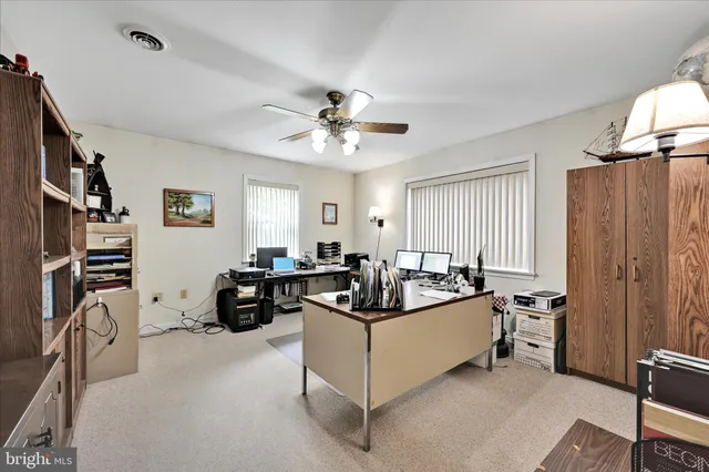 a view of a storage in a room