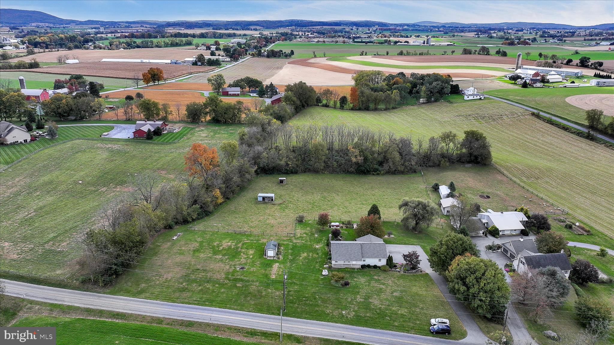 188 Lengle Road Myerstown, PA 17067 - Photo 5 of 58 an aerial view of a houses with outdoor space and lake view