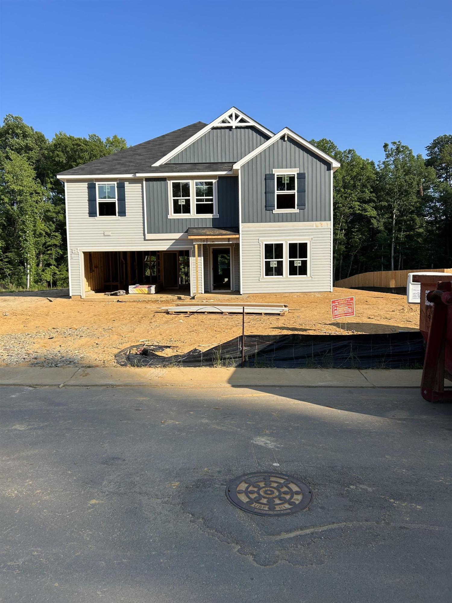 166 Riley Way Spring Hope, NC 27882 - Photo 11 of 14 a front view of a house with a yard