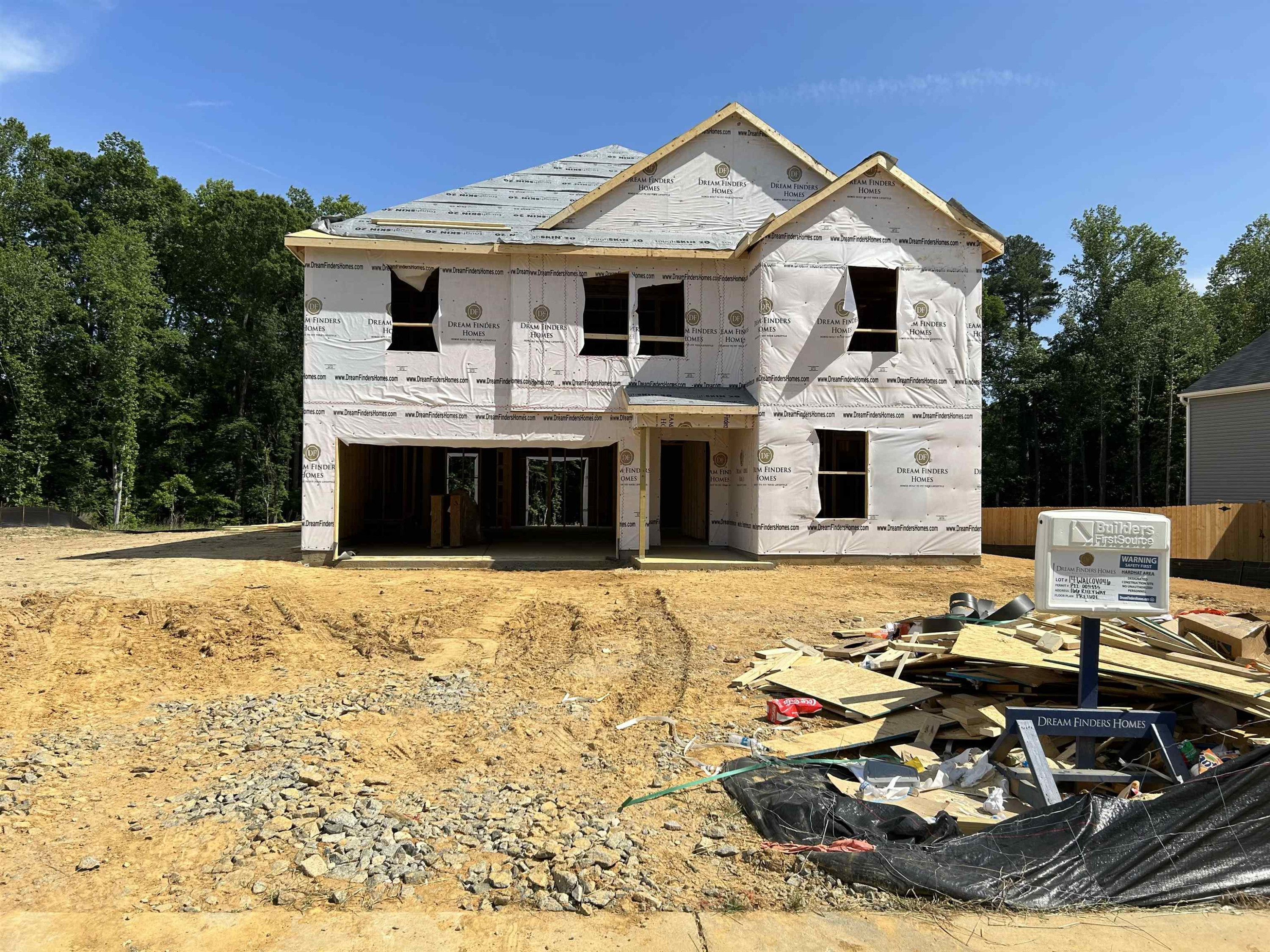 166 Riley Way Spring Hope, NC 27882 - Photo 2 of 14 a view of a house with a swimming pool