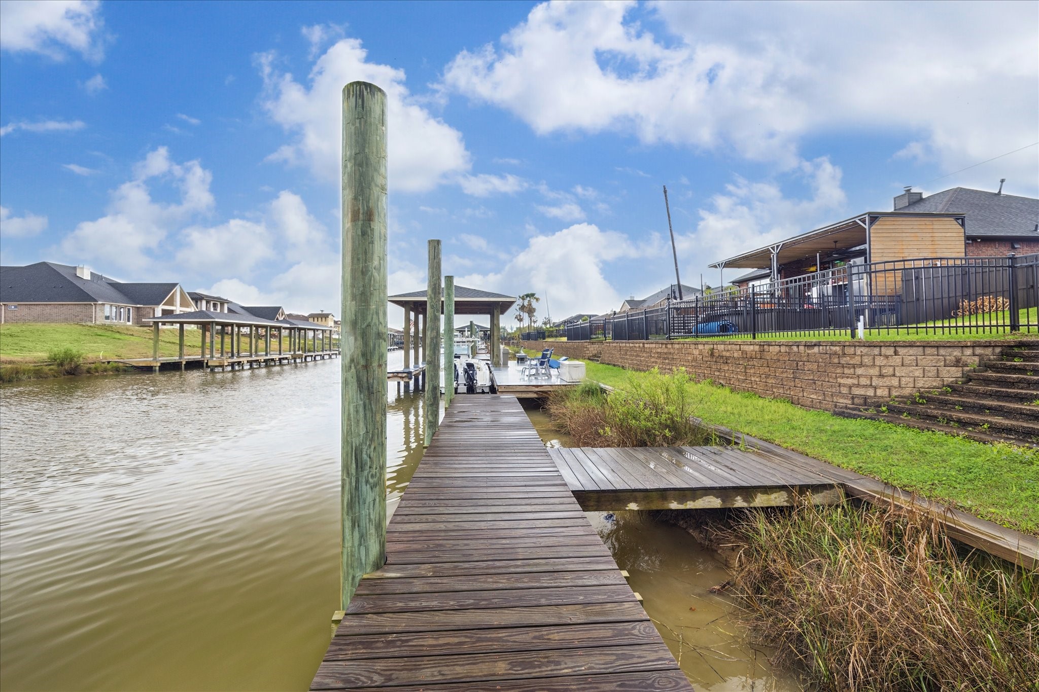 416 Twin Timbers Lane Kemah, TX 77565 - Photo 29 of 29 a view of a lake with a ocean view