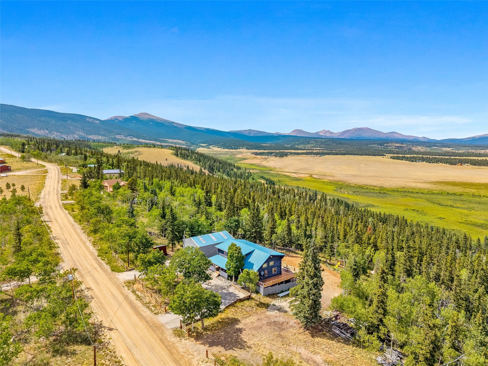 597 Sheep Ridge Road Fairplay, CO 80440 - Photo 44 of 50 a view of an ocean from a balcony