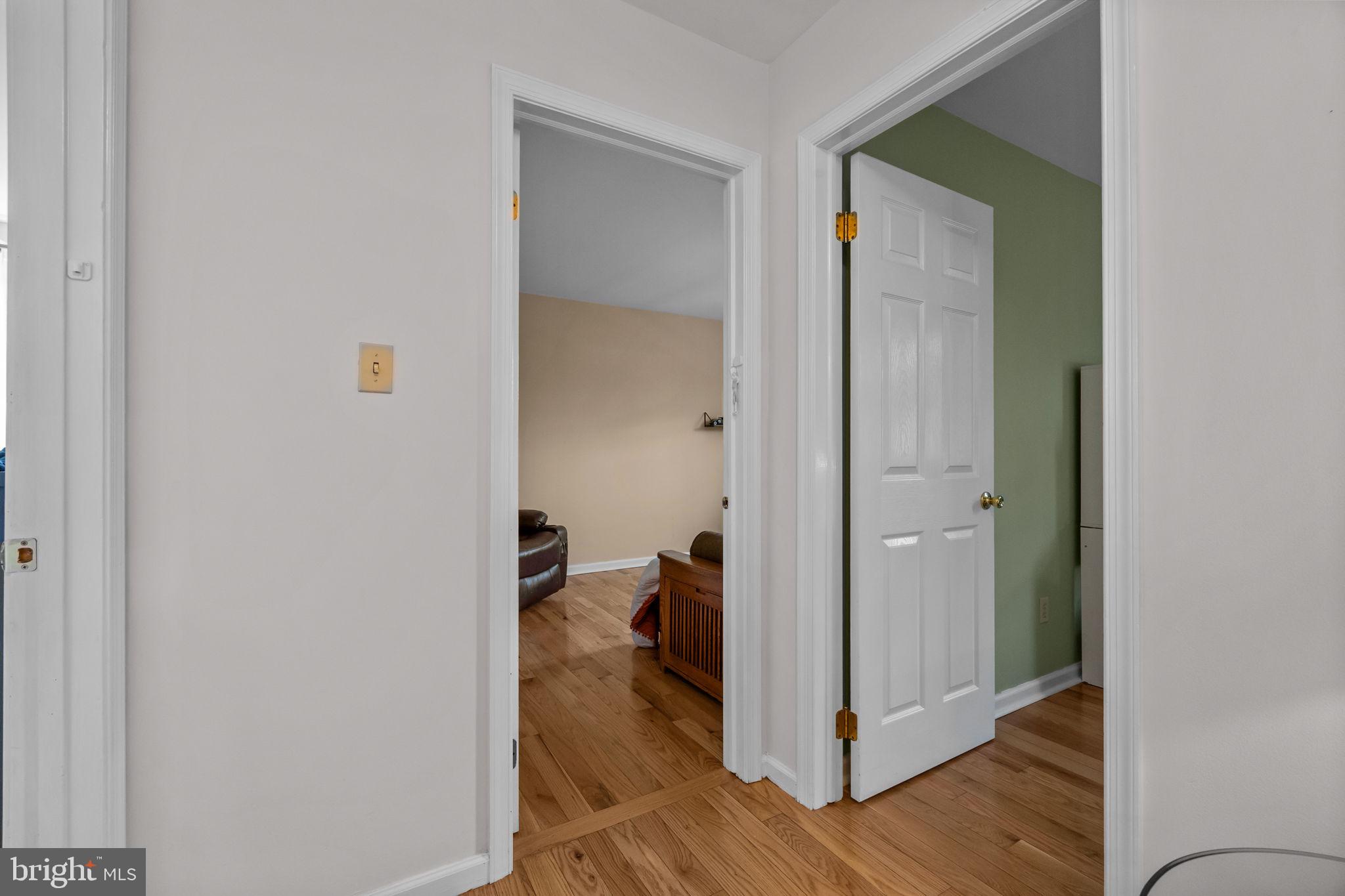 320 Pheasant Run Drive Doylestown, PA 18901 - Photo 21 of 47 a view of a hallway with wooden floor and closet