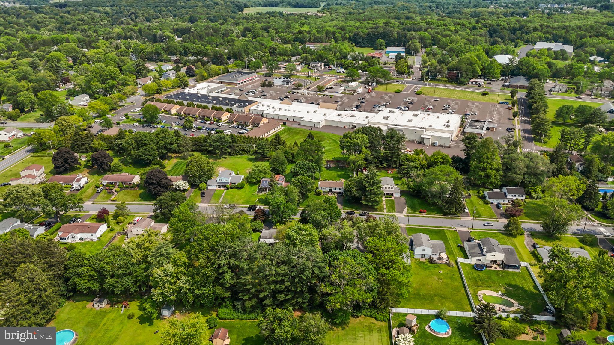 320 Pheasant Run Drive Doylestown, PA 18901 - Photo 40 of 47 an aerial view of residential houses with outdoor space and trees