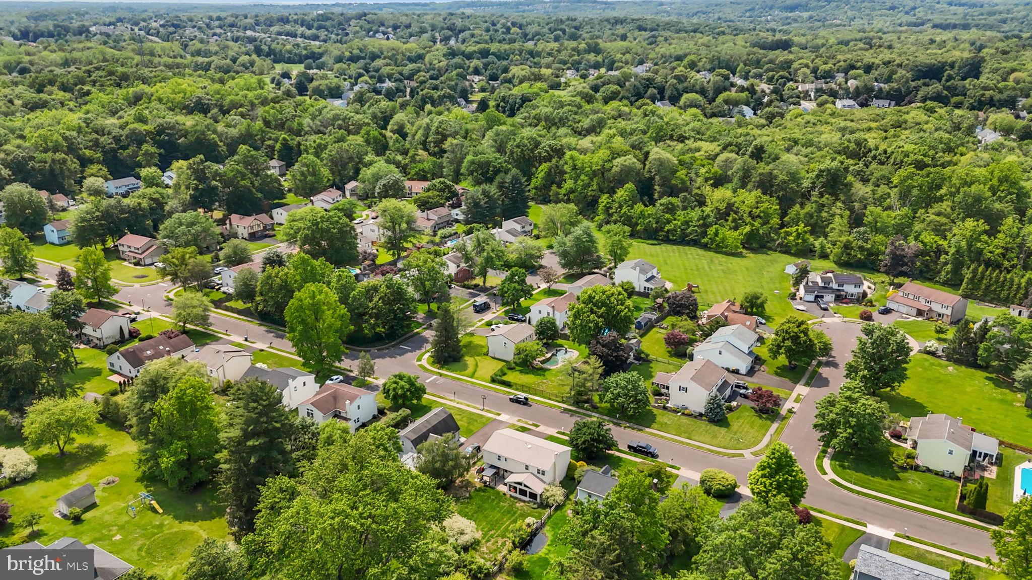 320 Pheasant Run Drive Doylestown, PA 18901 - Photo 41 of 47 an aerial view of a residential houses with yard and outdoor space