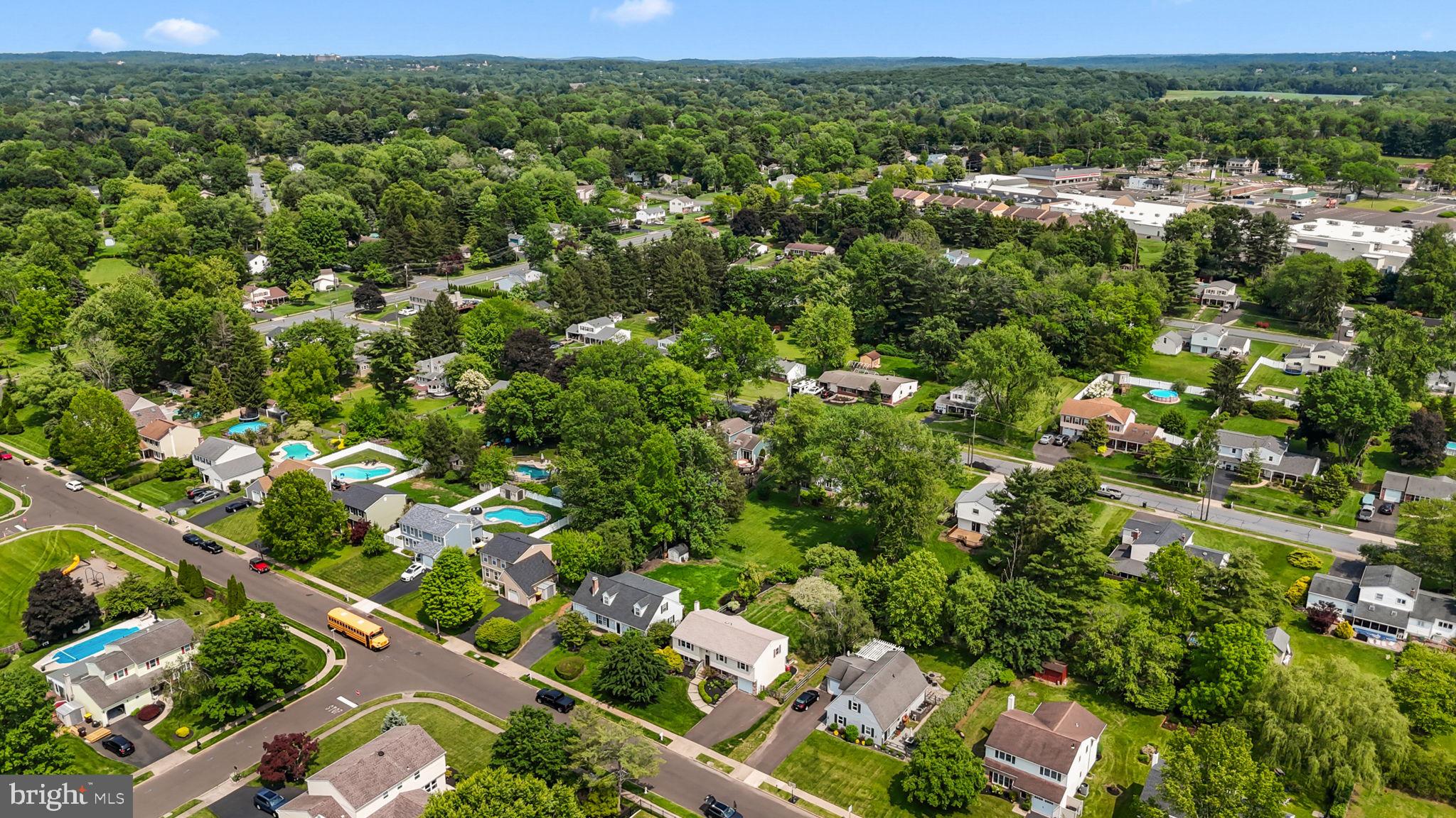 320 Pheasant Run Drive Doylestown, PA 18901 - Photo 42 of 47 an aerial view of residential houses with outdoor space and trees