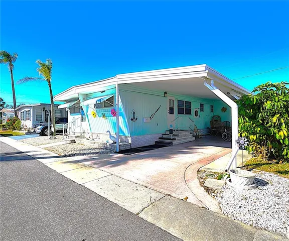 a view of a house with patio