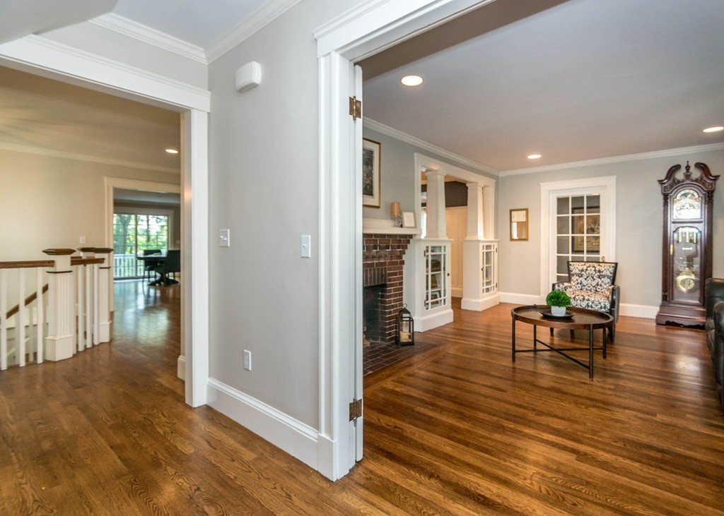 80 Lawton Road Needham, MA 02492 - Photo 15 of 30 a living room with furniture and a wooden floor