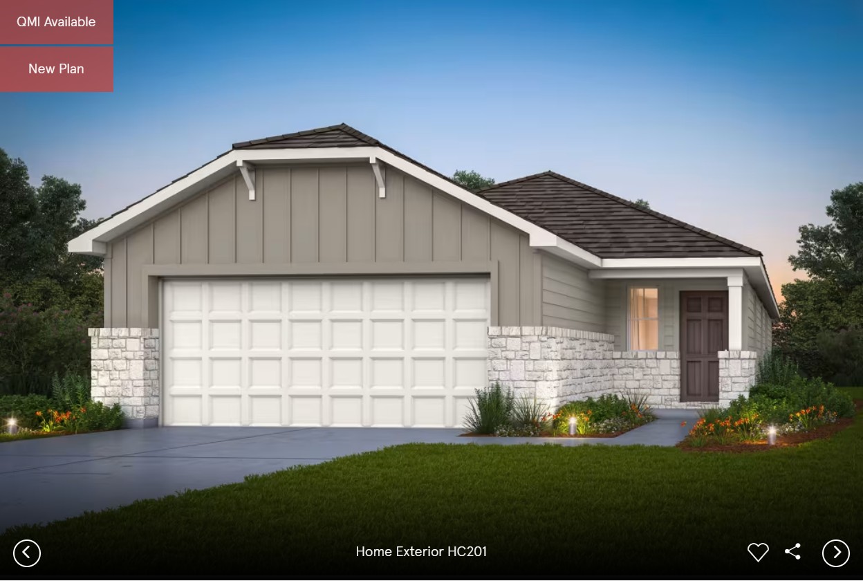 108 Eagle Vly Drive Elgin, TX 78621 - Photo 1 of 7 Centex Homes, Beeville/HC201 Rendering