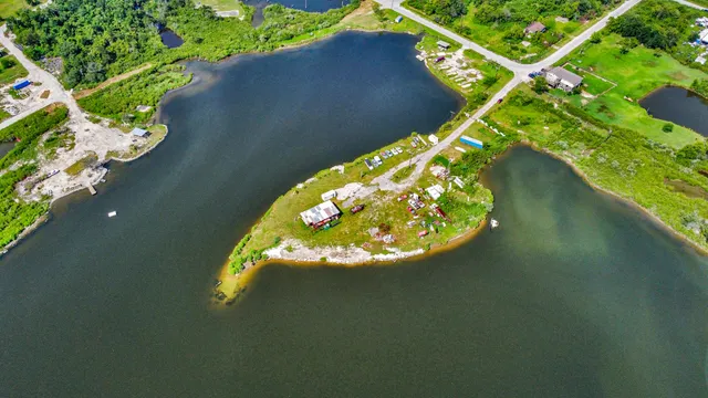 a view of a yard with an outdoor space
