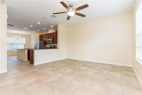 a view of a kitchen with a stove