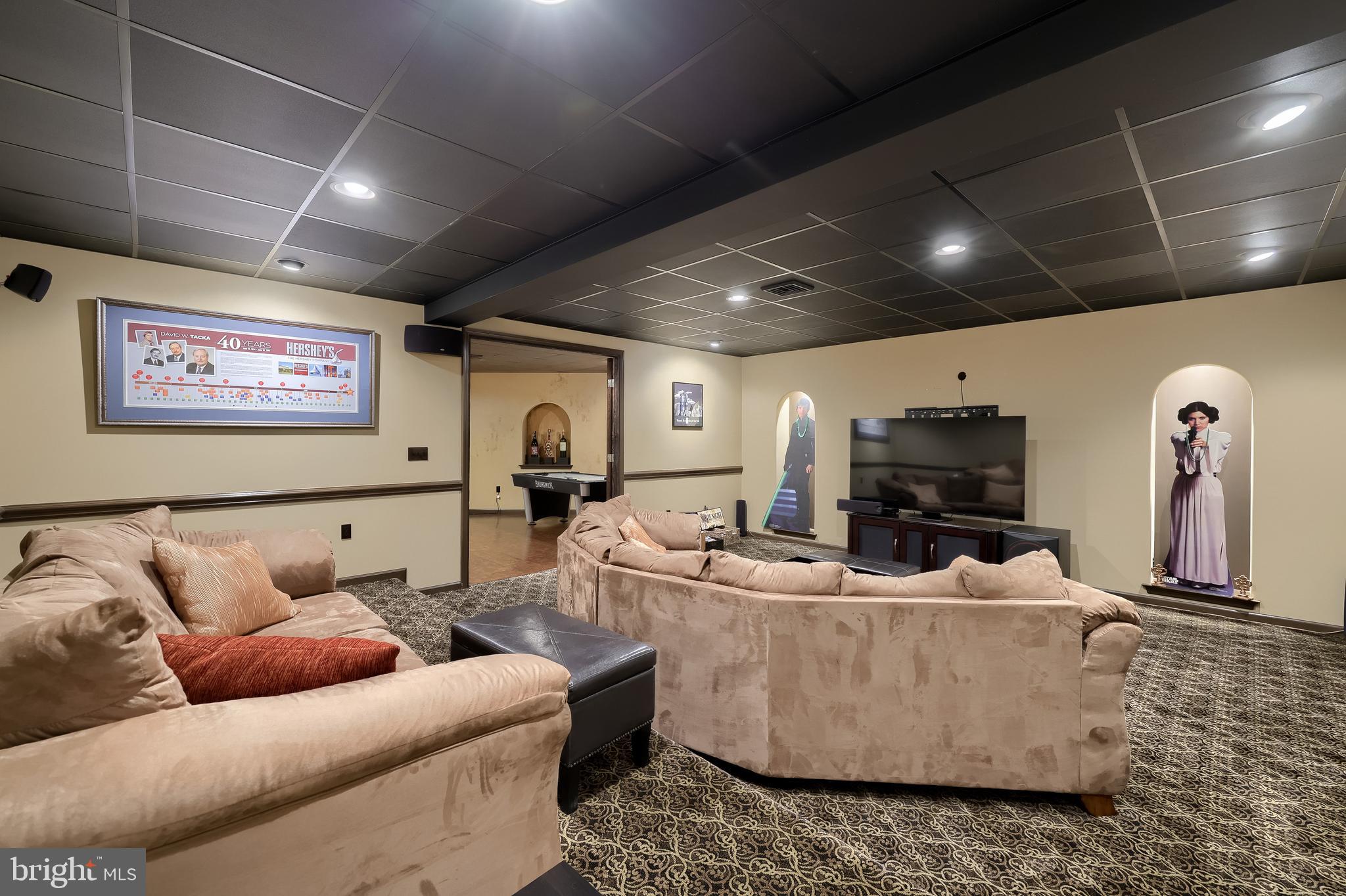 890 Fishburn Road Hershey, PA 17033 - Photo 77 of 103 a living room with furniture and a flat screen tv