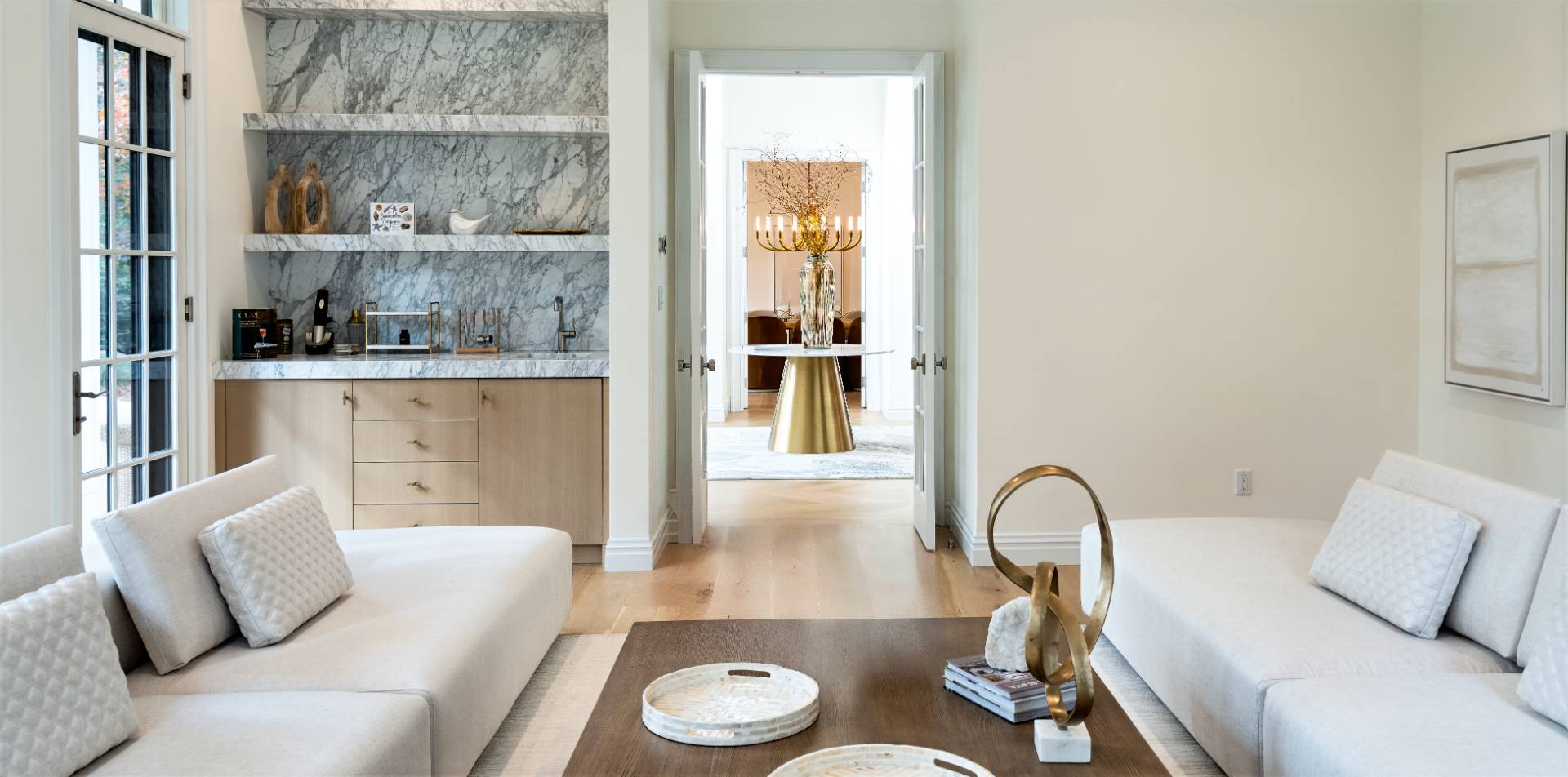 73 Wainscott Stone Road Wainscott, NY 11975 - Photo 13 of 27 a living room with furniture and a window