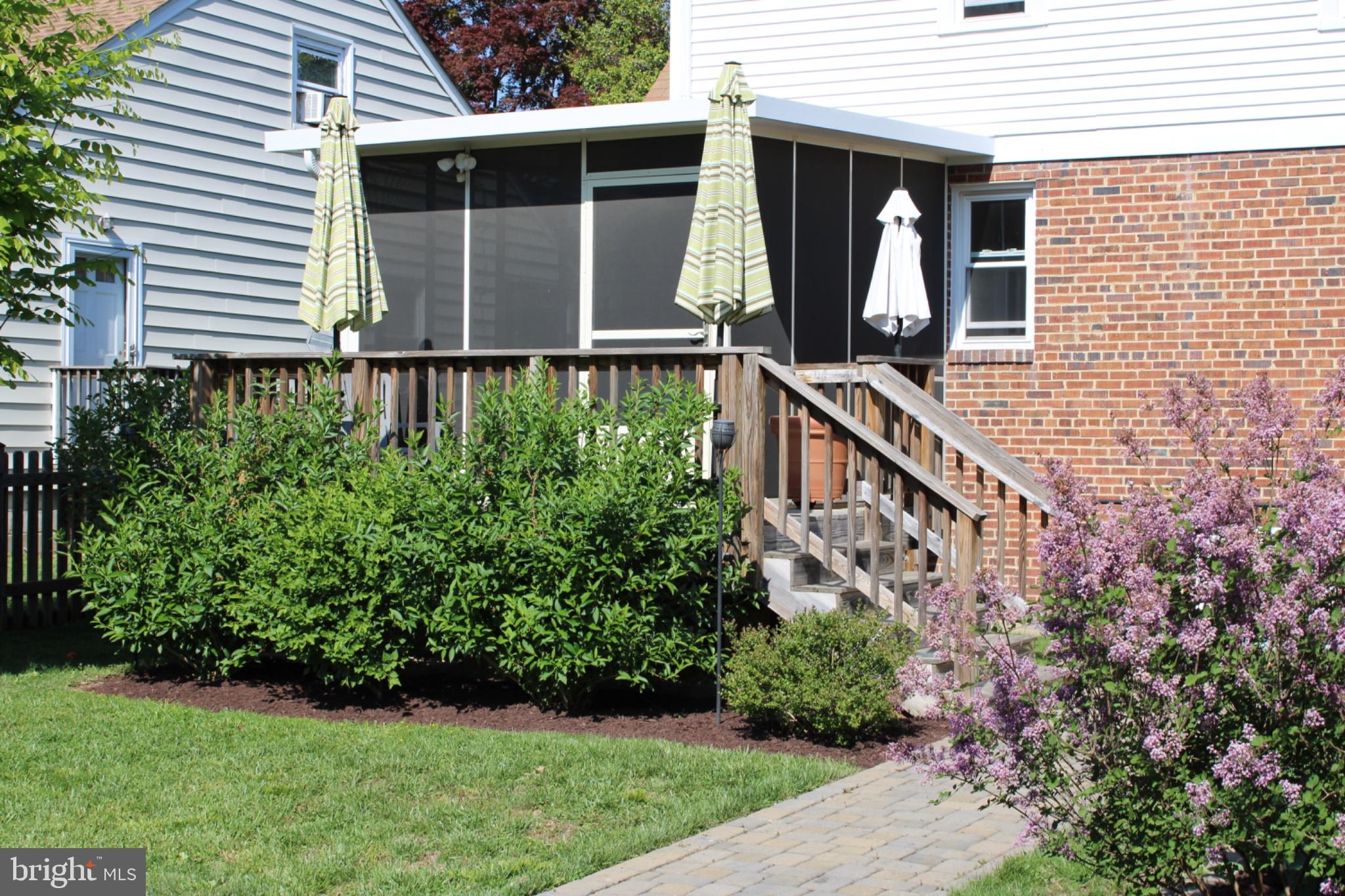 4014 32nd Street Mount Rainier, MD 20712 - Photo 4 of 9 Charming backyard retreat with greenery.