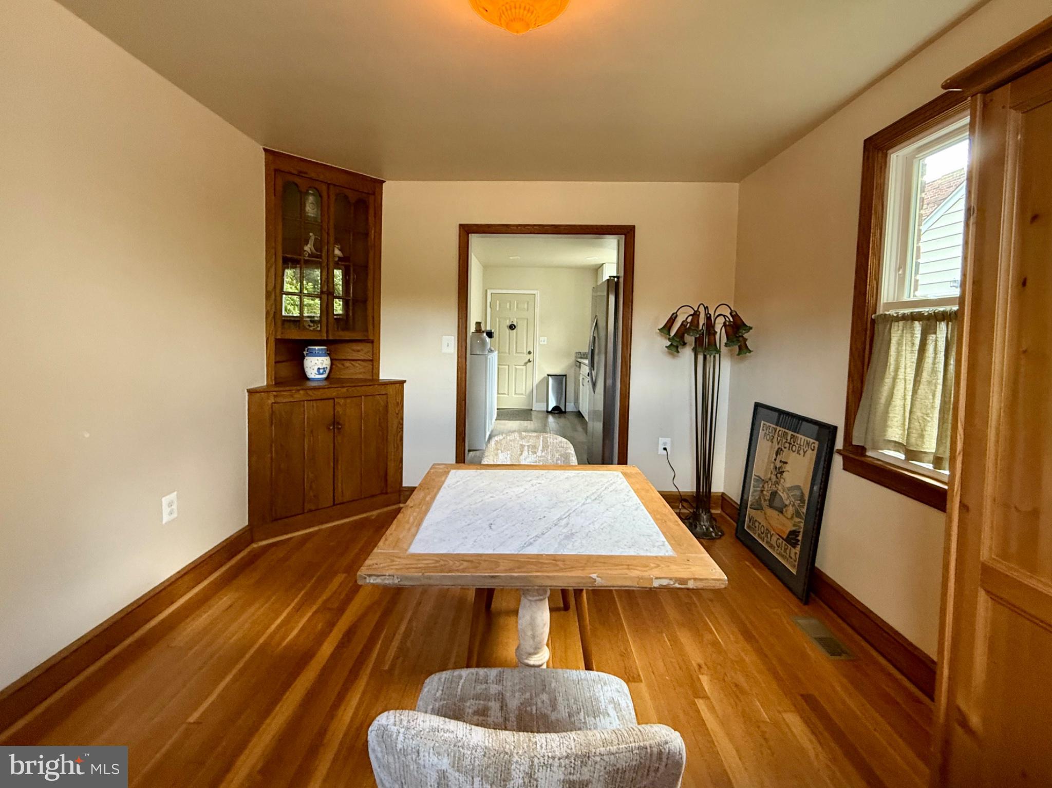 4014 32nd Street Mount Rainier, MD 20712 - Photo 4 of 33 workspace with wooden floor and furniture
