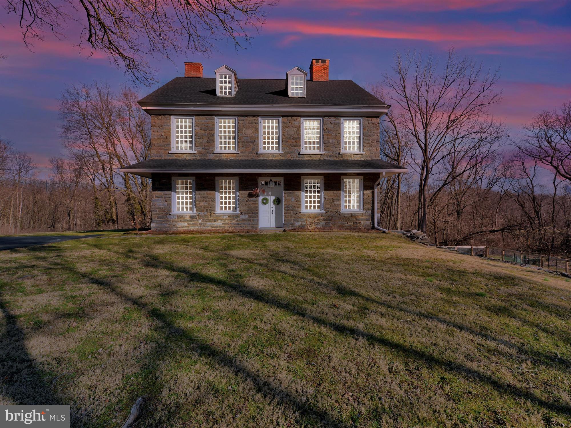1200 Ranck Mill Road Lancaster, PA 17602 - Photo 36 of 38 Twilight at the Graff Mansion