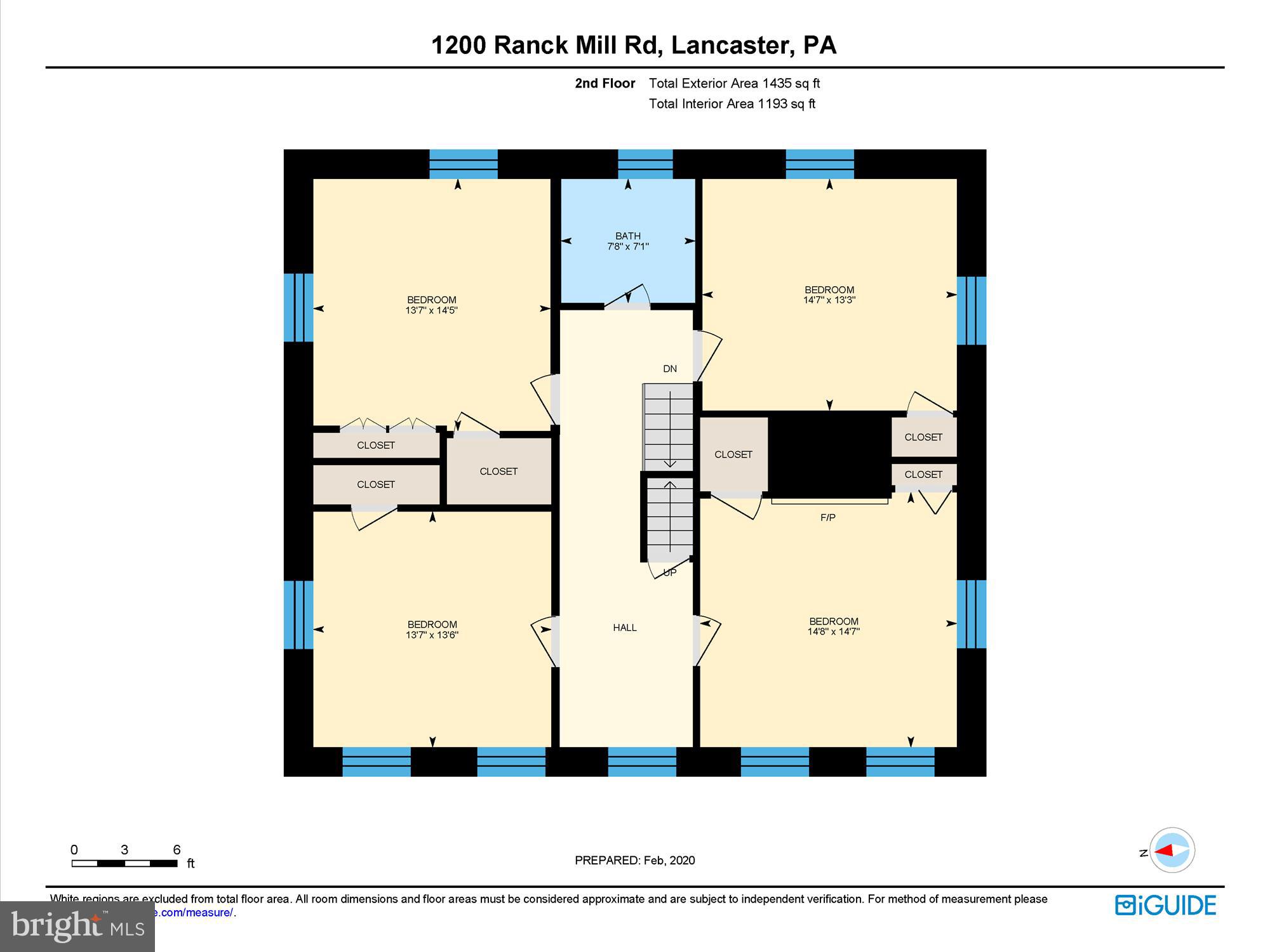 1200 Ranck Mill Road Lancaster, PA 17602 - Photo 38 of 38 2nd Floor - Floorplan/layout