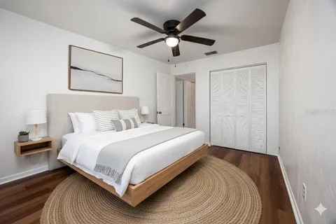 wooden floor in an empty room