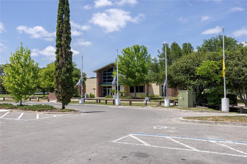 6708 Southwest 45th Avenue Gainesville, FL 32608 - Photo 37 of 40 a front view of a building with trees