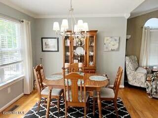916 Buckingham Road New Bern, NC 28562 - Photo 26 of 35 Dining room when furnished